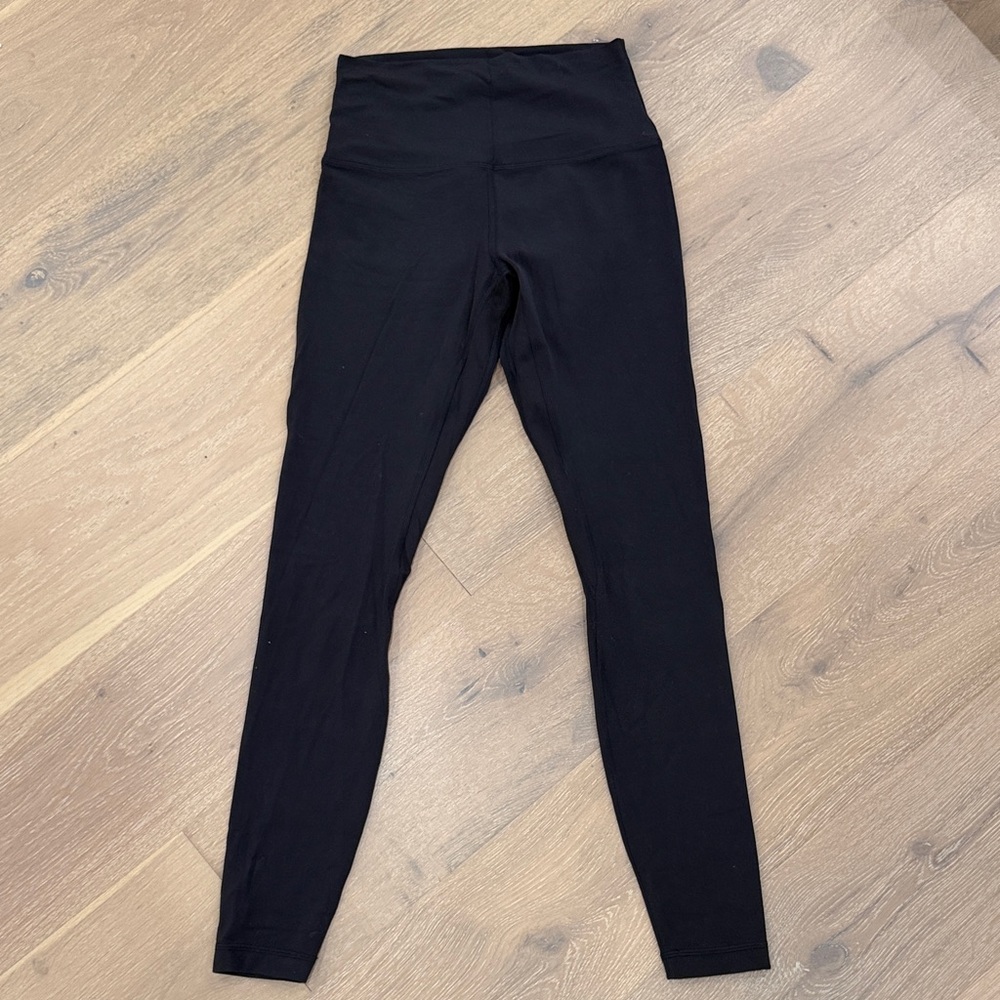 Black Lululemon Align Leggings Size 6 28”